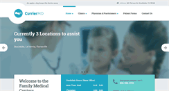 Desktop Screenshot of curriermd.com