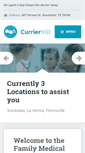 Mobile Screenshot of curriermd.com